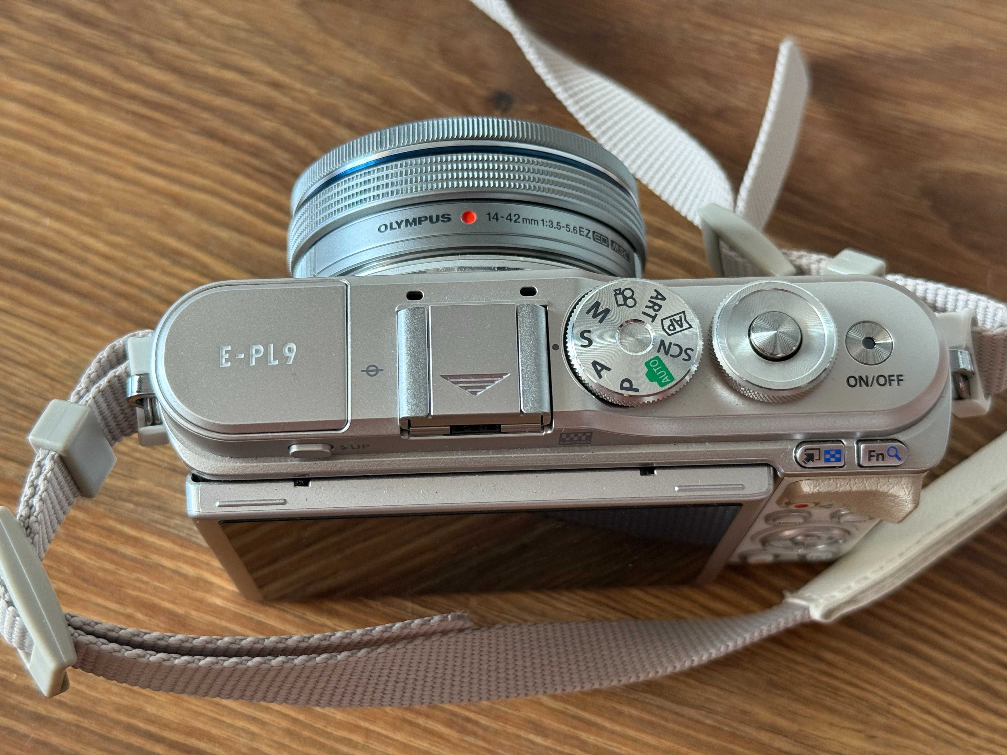 Aparat Olympus PEN E-PL9 + obiektyw 14-24mm jak nowy