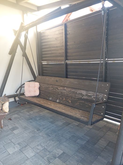 Hustawka drewniana ogrodowa