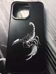 Etui IPhone 15 Pro Max Mobilfox Skorpion Czarne Ochronne