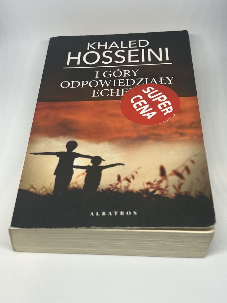 Zestaw Khaled Hosseini Chłopiec z latawcem I góry odpowiedziały echem