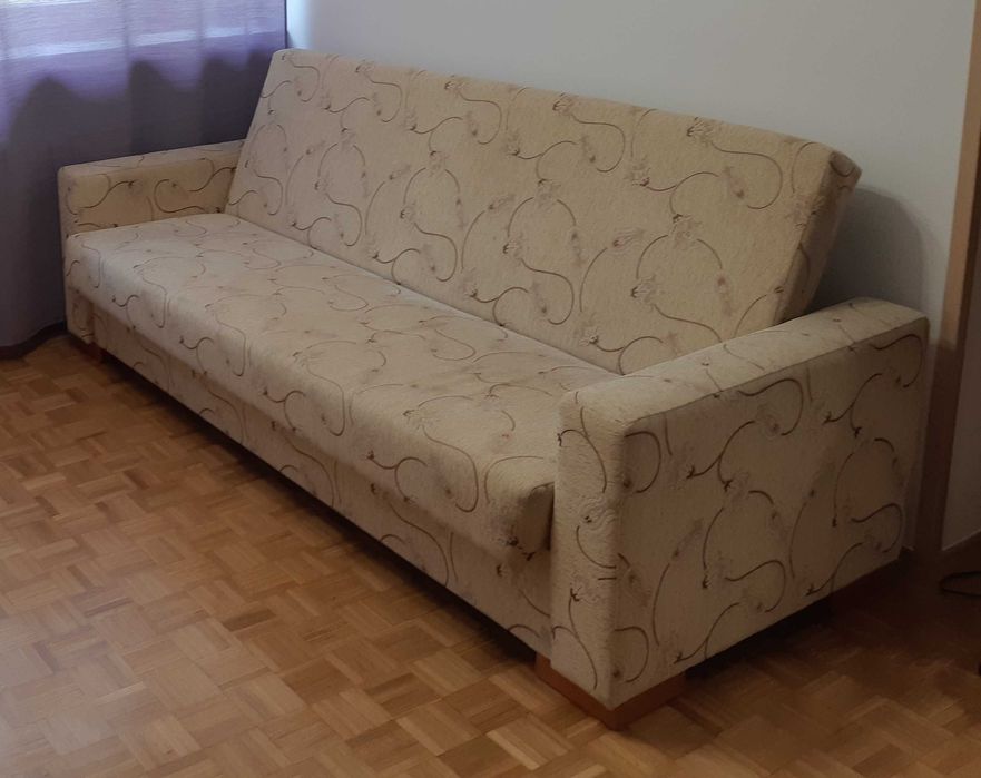 Wersalka o długości 200 cm z pojemnikiem do przechowywania