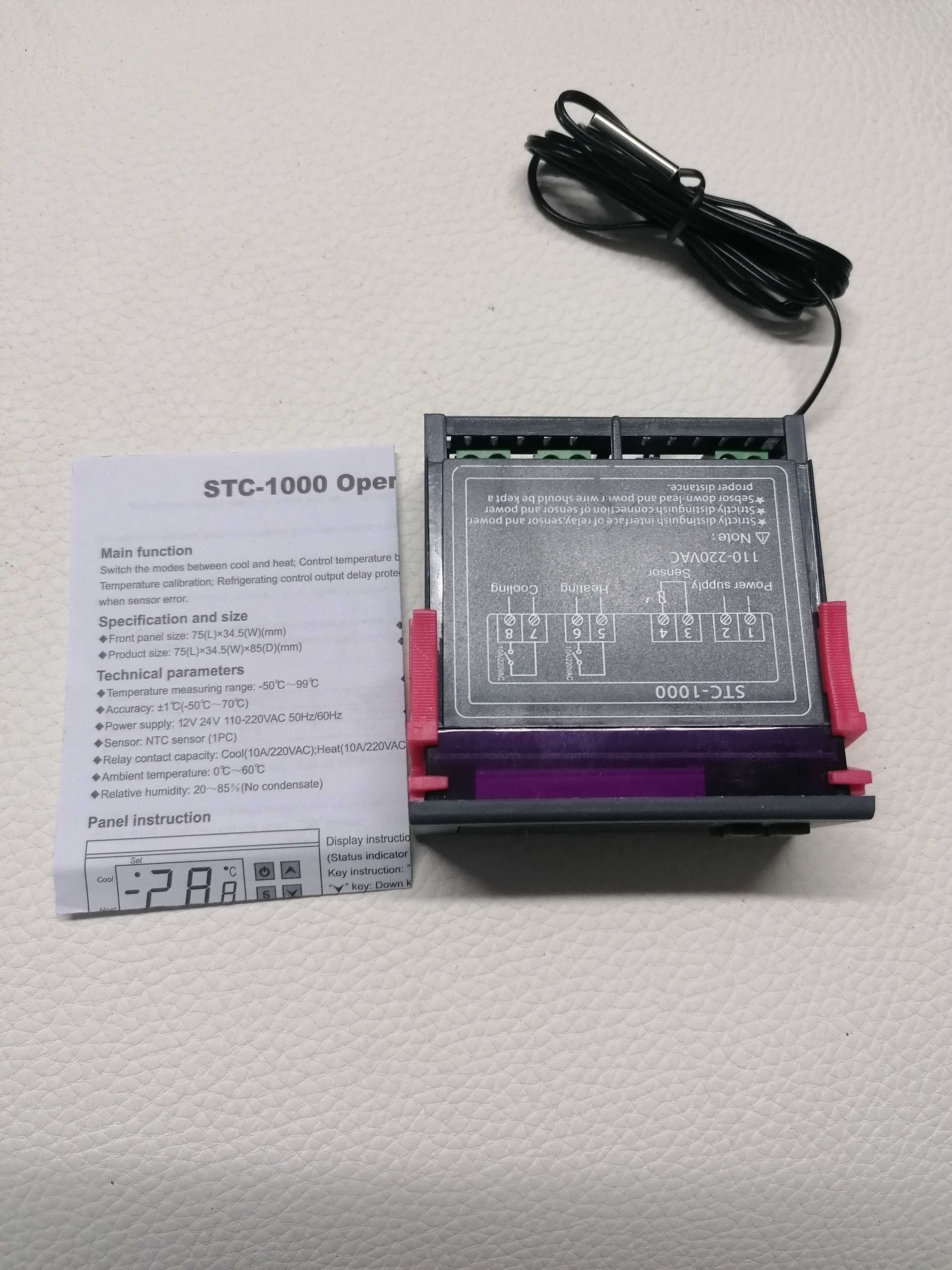 Contrulador de temperatura digital stc 1000