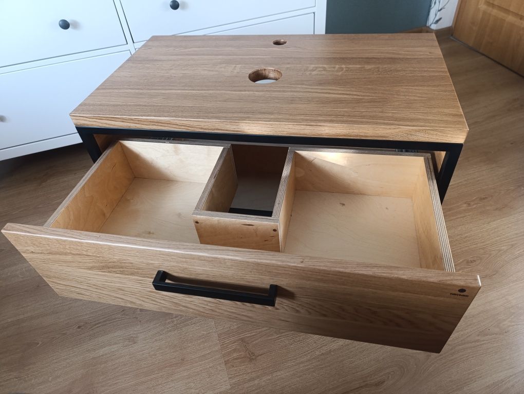 Nowa szafka łazienkowa loft fabrykaloft 80 x 45 x 53 (wysokość) dąb