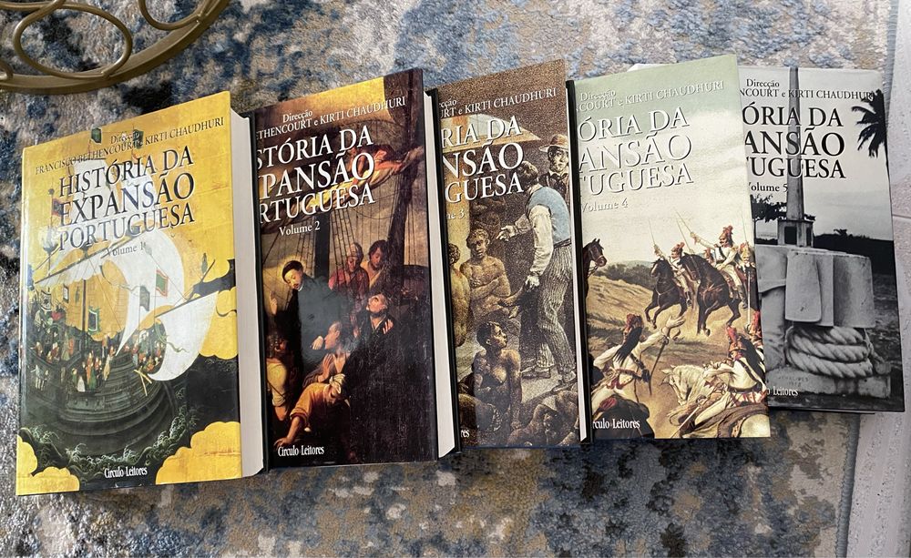5 volumes “Historia da Expansão Portuguesa”