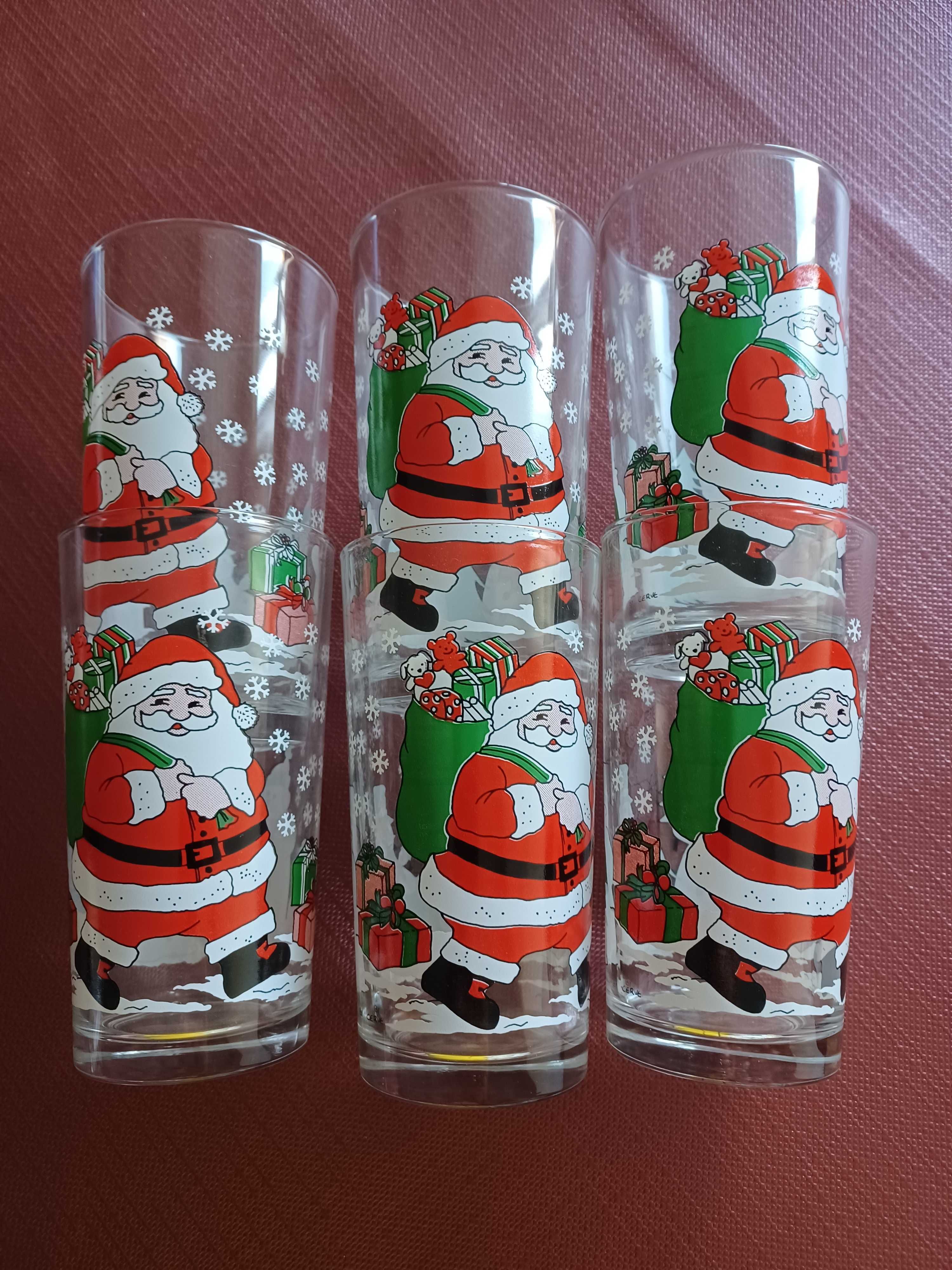 Copos com Pai o Natal