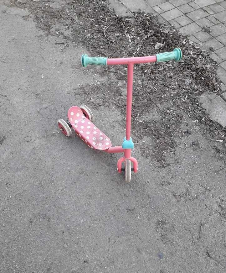 Детский самокат Ditsy Dots Scooter (Made in England)