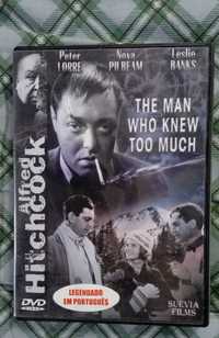 DVD O Homem Que Sabia Demasiado (1934) de Hitchcock