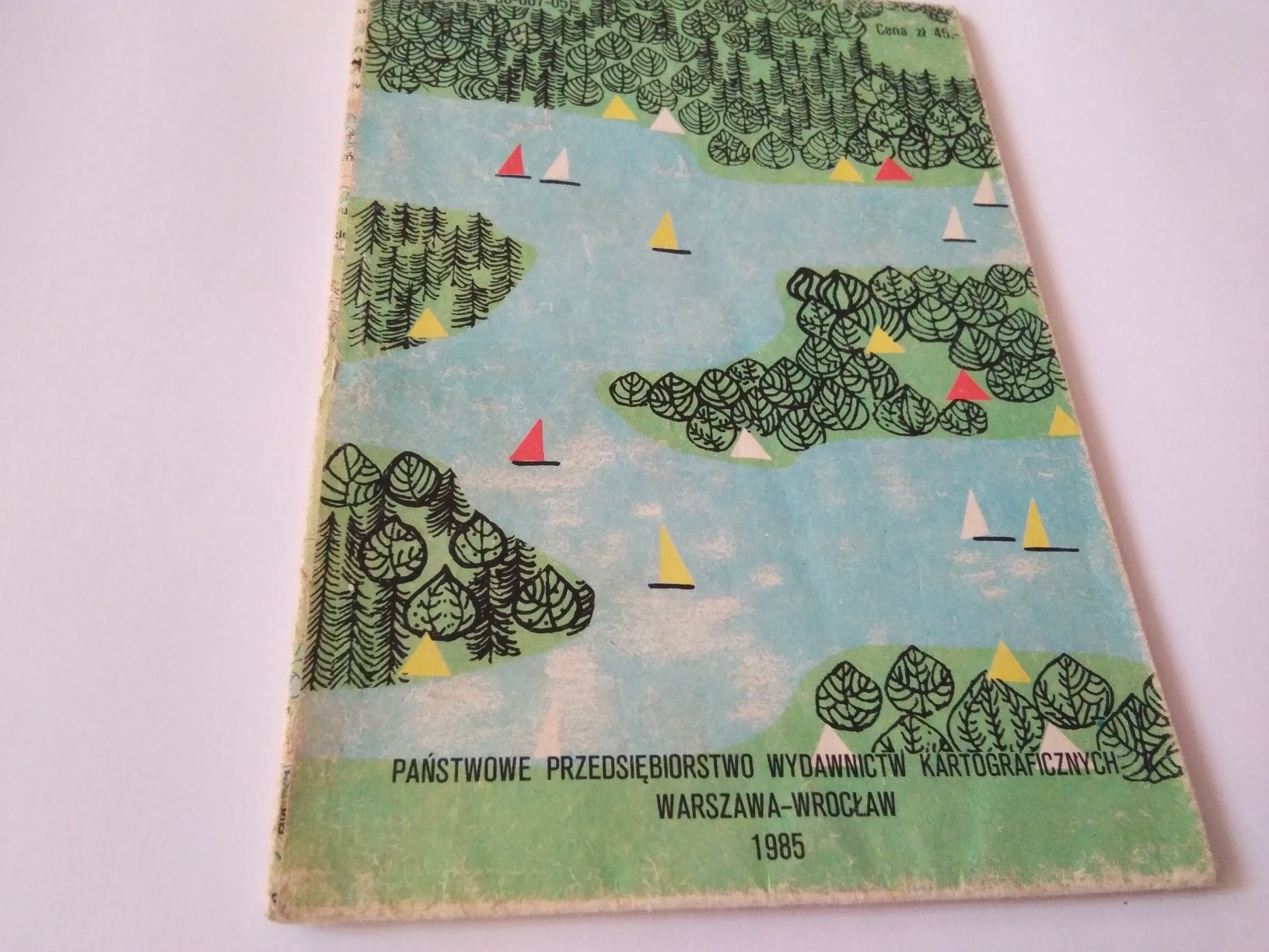 Mapa pojezierze suwalskie i równina augustowska