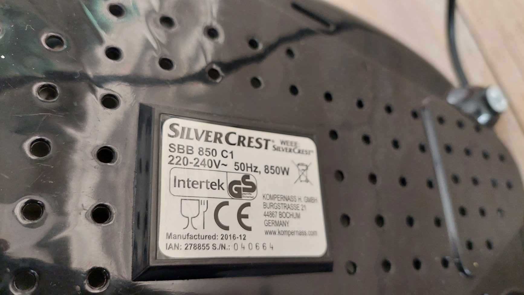 automat do pieczenia chleba i robienia dżemu SilverCrest SBB 850 C1