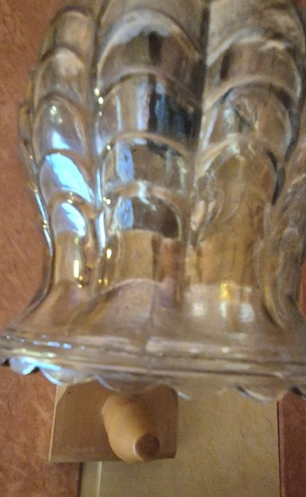 kinkiet w stylu retro z okresu PRL
długość: 32 cm