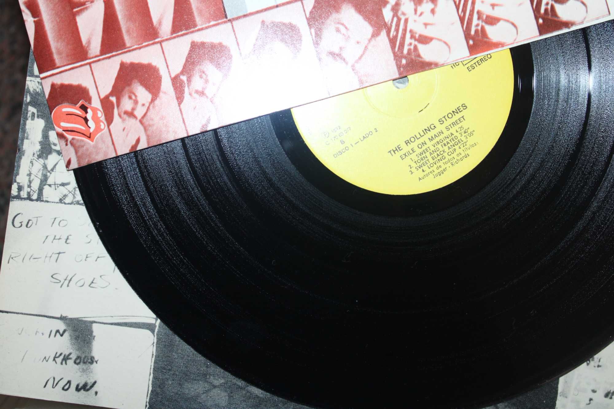 Disco ROLLING STONES "EXILE ON MAIN ST"  1ª EDIÇÃO