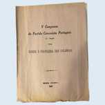 V Congresso PCP: Sobre o Problema das Colónias – 1957