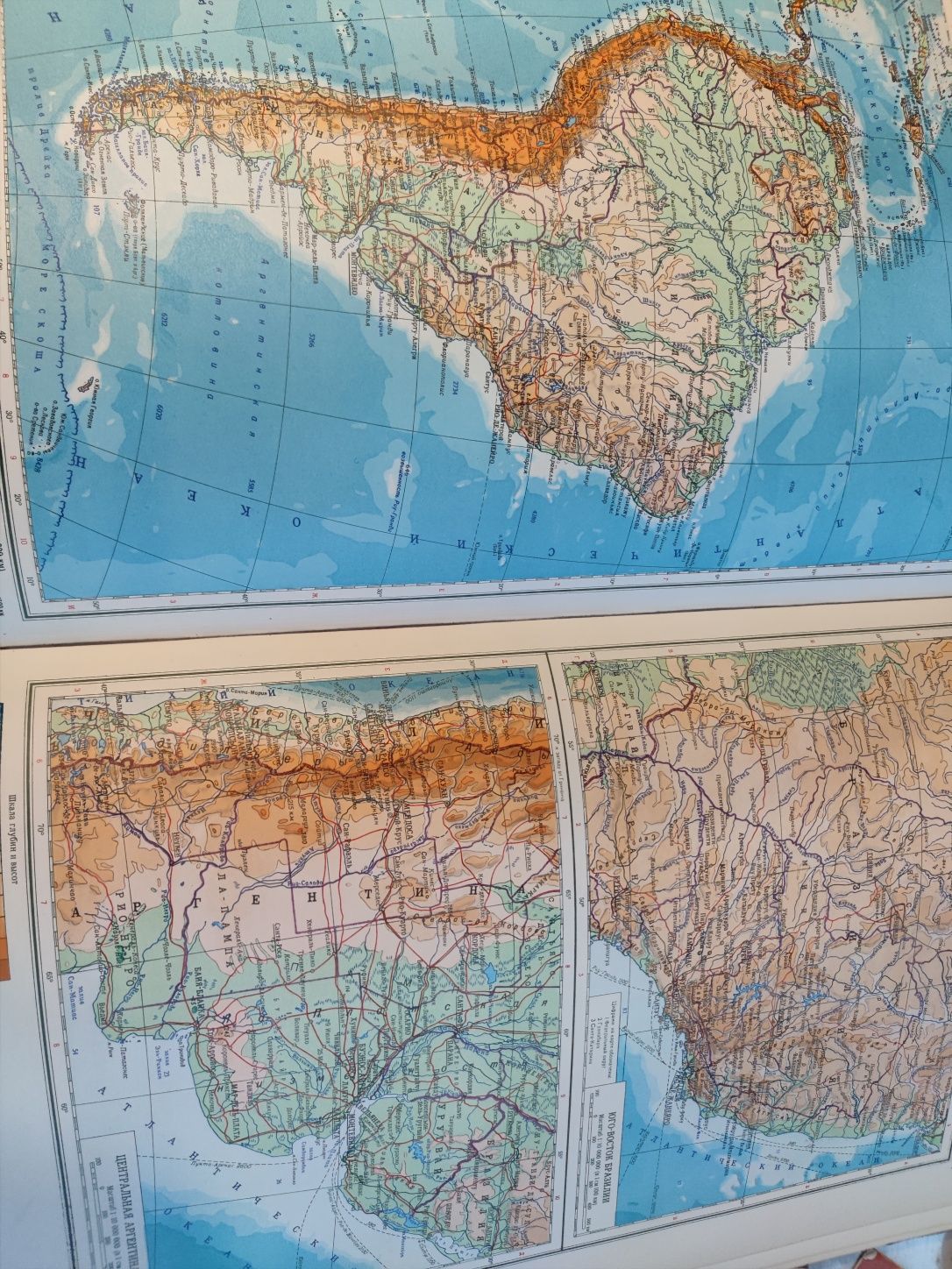 Wielki atlas geograficzny świata.
