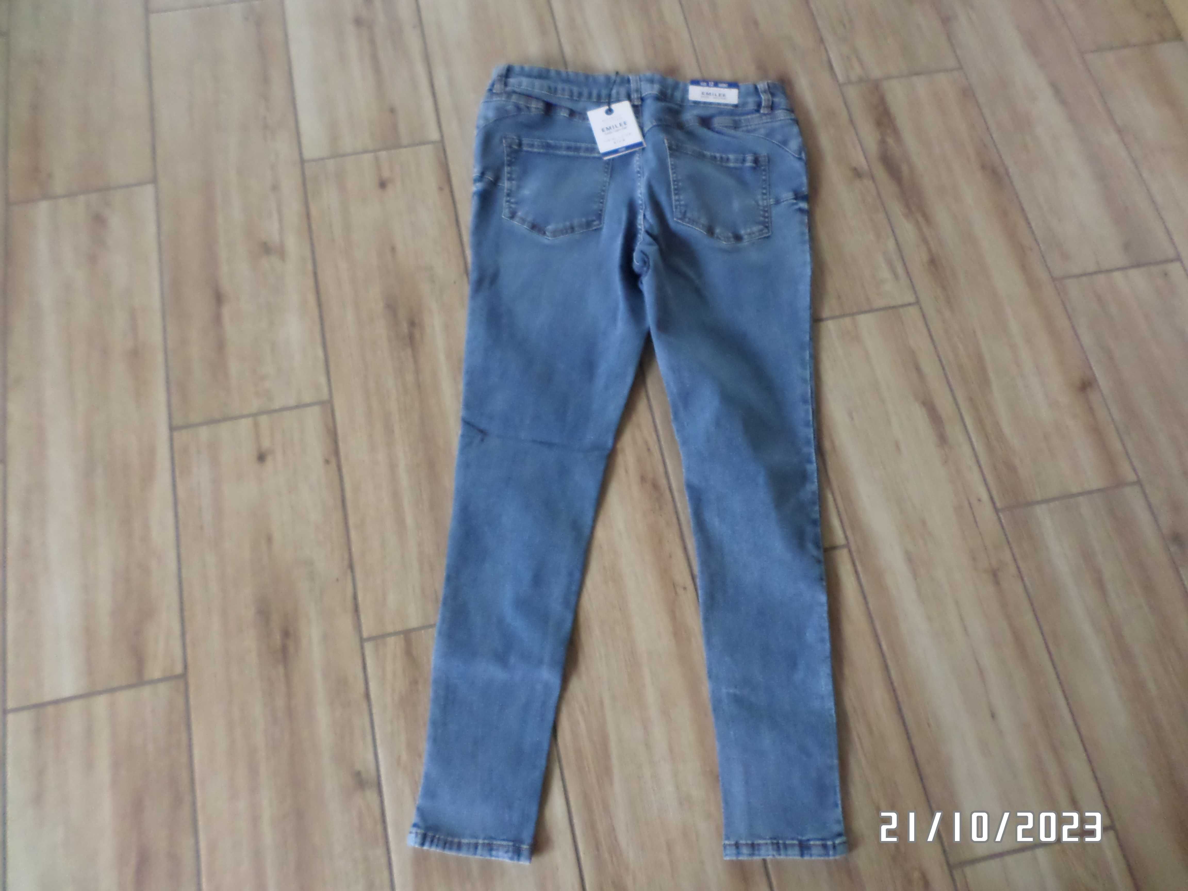 damskie spodnie ciążowe  jeans-NEW LOOK-rozm-40-UK-12
