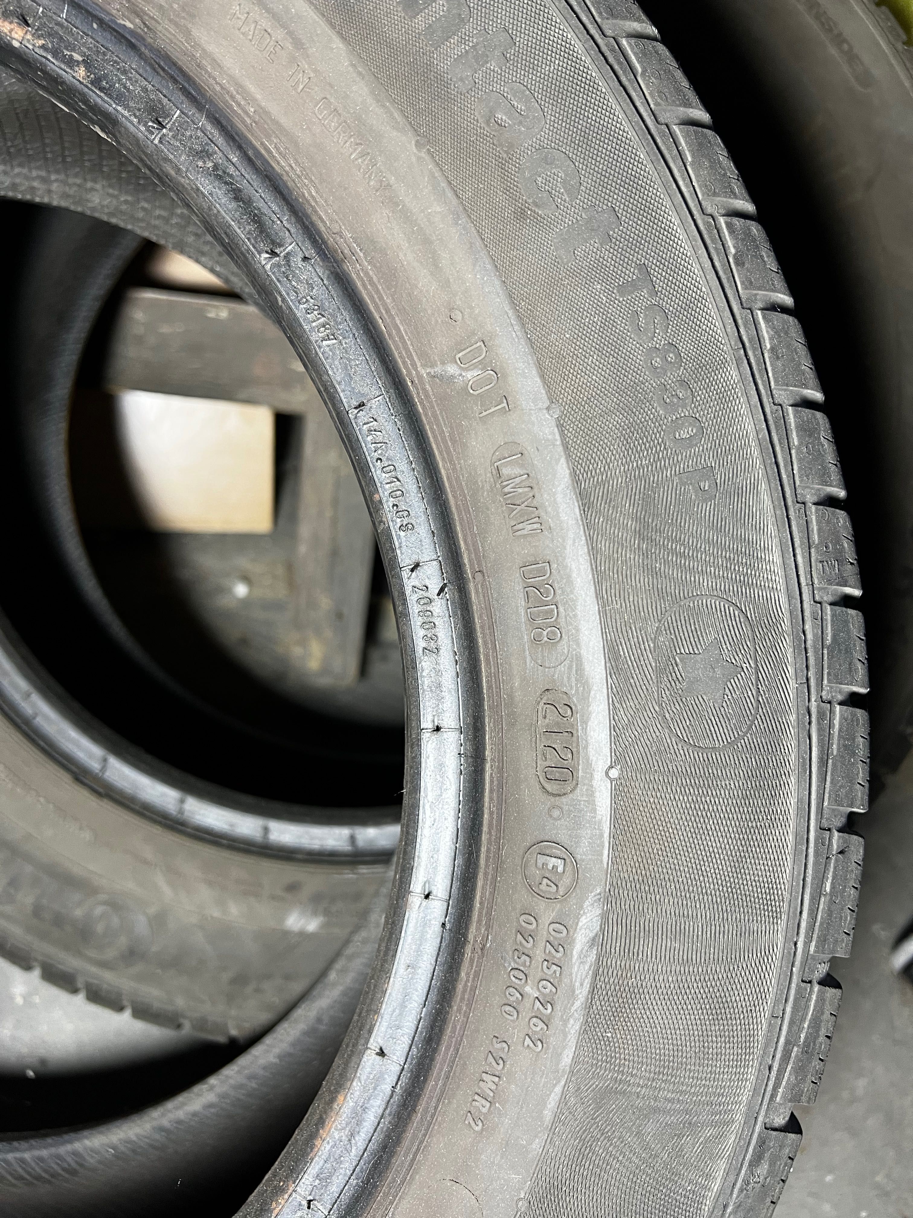 Opony zimowe 205x60R16 Rok 2020 6mm Continental ts830p 4 szt