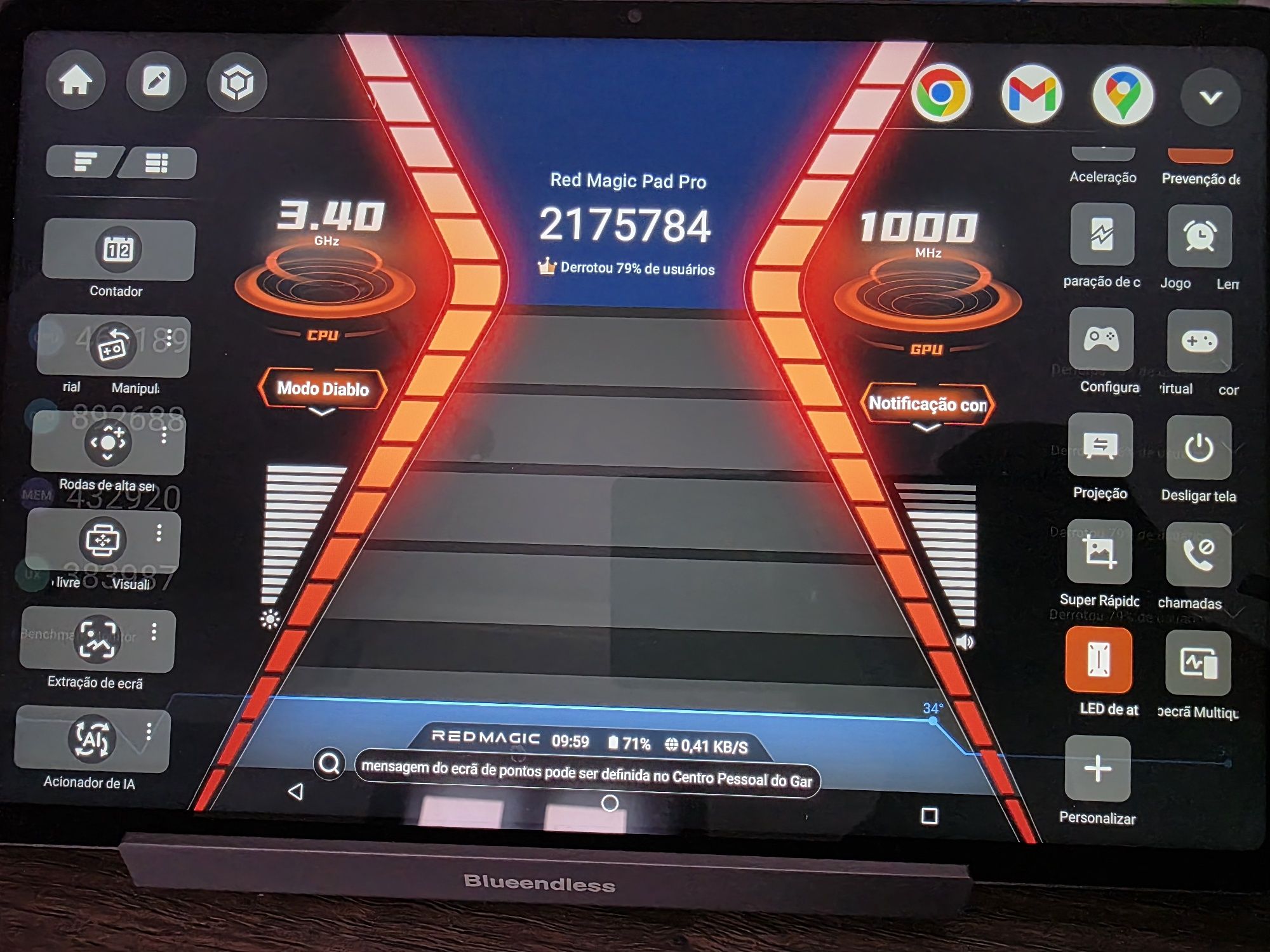 Redmagic gaming pad pro