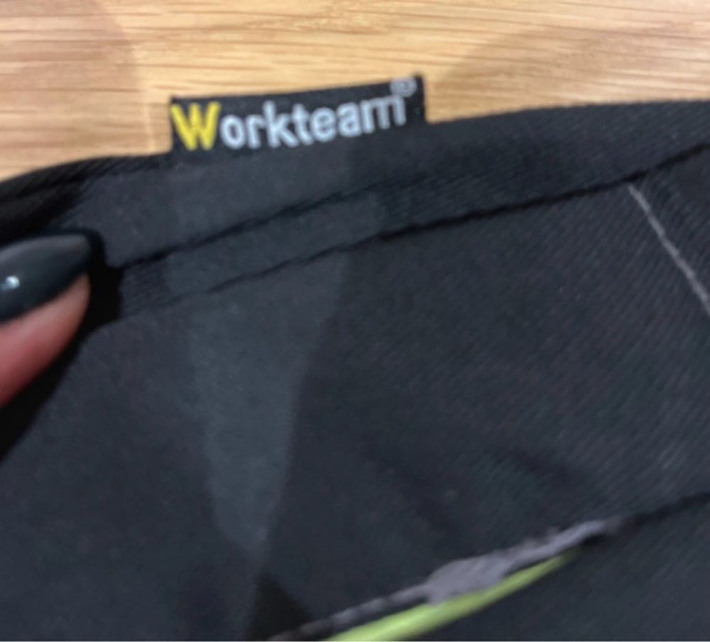 Jaleca preta da WorkTeam - M
