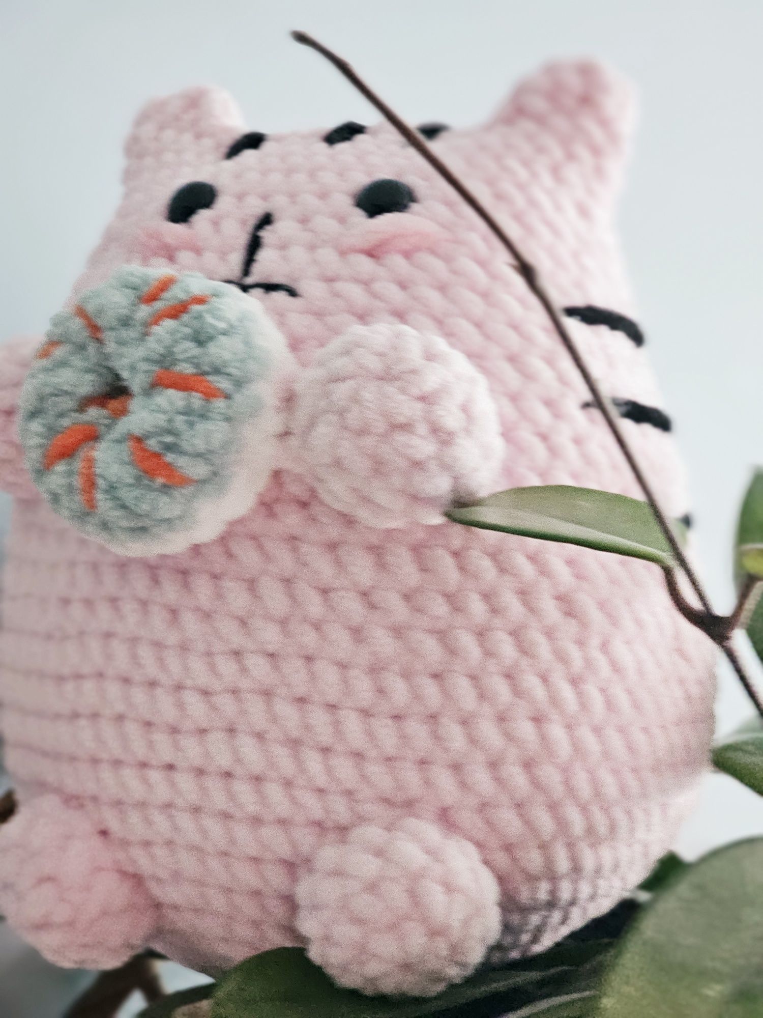 Szydełkowa maskotka amigurumi Pusheen