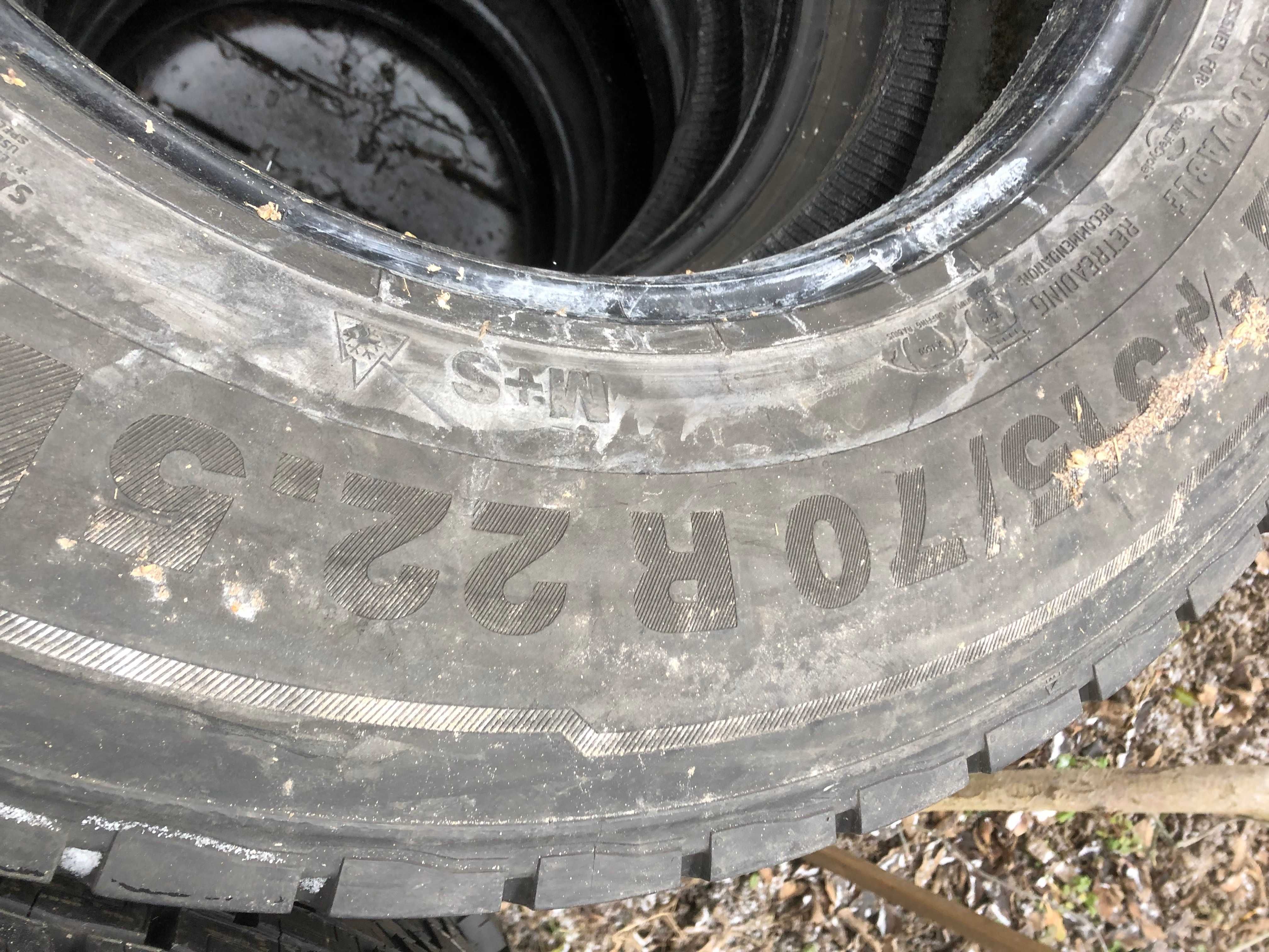 Вантажні шини CONTINENTAL 315/70 R22,5 ContiHybrid HD3, грузова резина