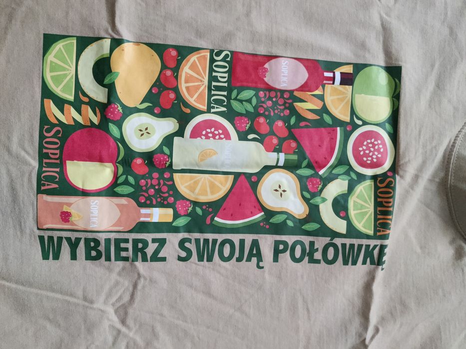 Koszulka nowa męska Soplica Wybierz swoją połówkę 2 XL Roly nowa