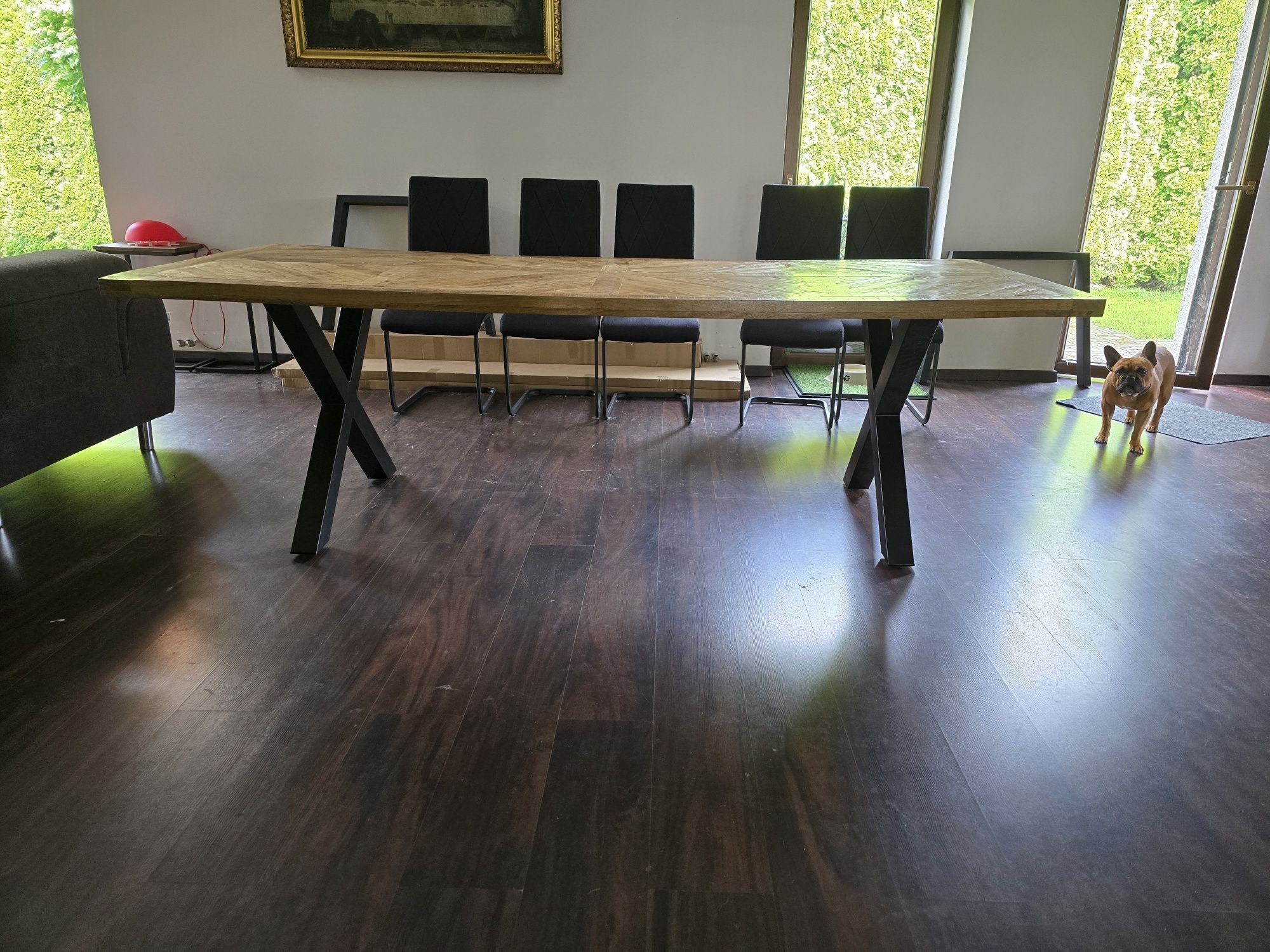 Duży stół Mozaik Mango - 240x100x77