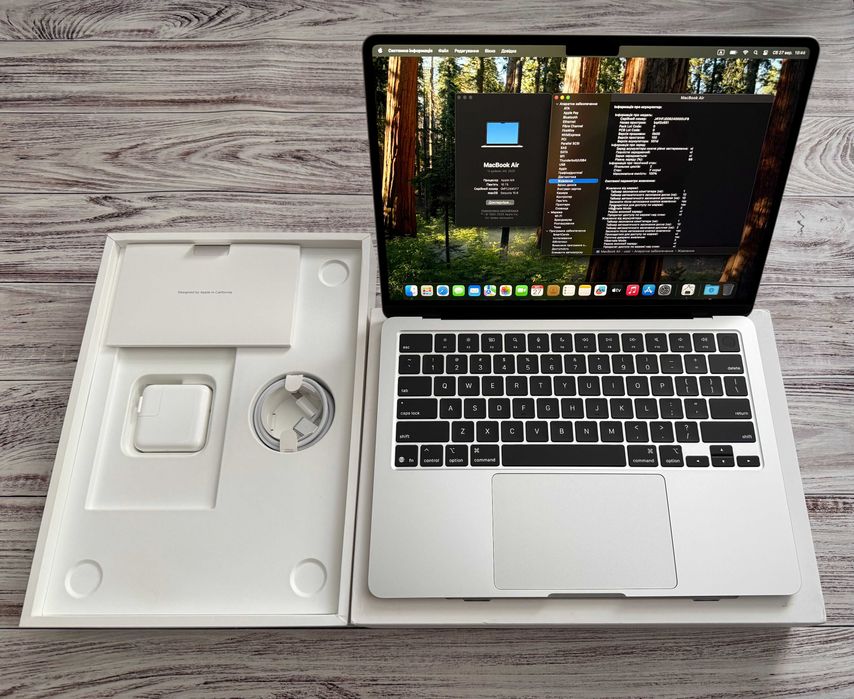 MacBook Air 13'' M4 16/256GB Silver Open box