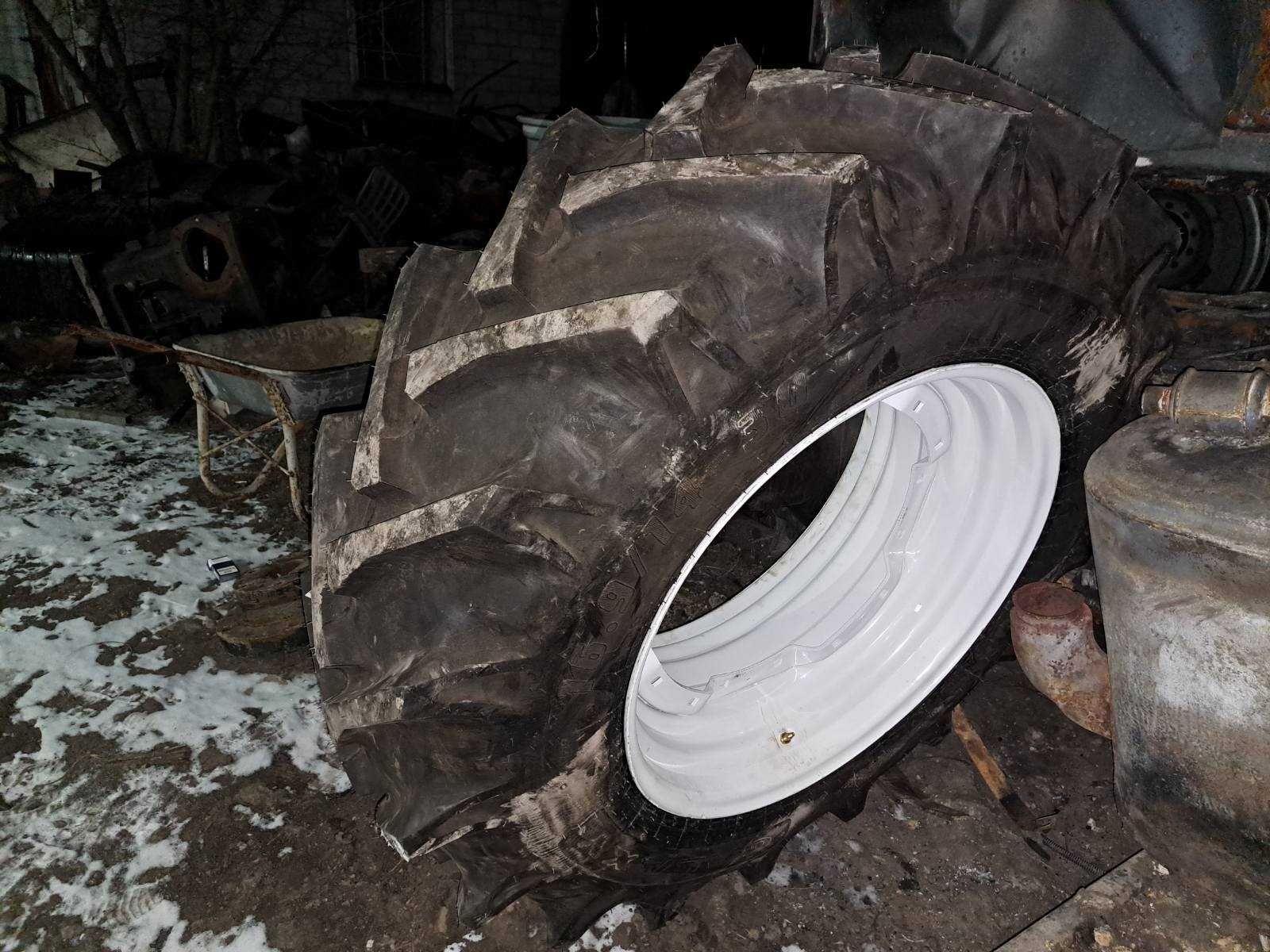 Колесо в сборе с новой резиной Galaxy 420/85R30 Case New Holland