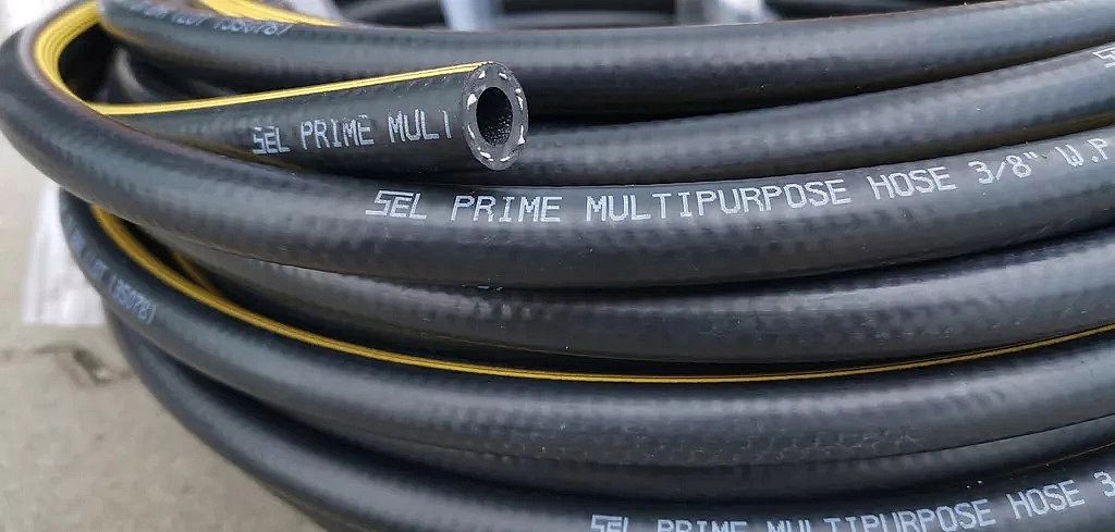 Uniwersalny wąż gumowy Epdm Fi 6mm 1/4" 120'c