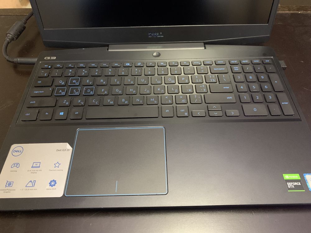 DELL G3 3590 i5-9300 gtx 1660ti 512ssd 8ram