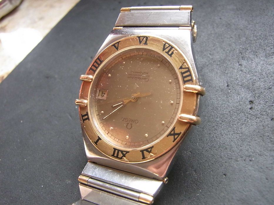 OMEGA Constellation - Manhattan Chronometer kal.1111 Stal-zloto.TOP !