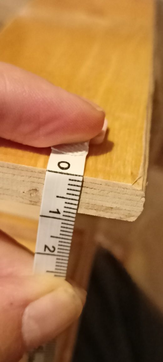 Drabinki do łóżka Deski sosnowe impregnowane 34 sztuki. Wygięte pod łó