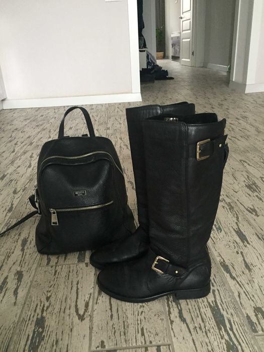 Сапоги ботинки натуральная кожа