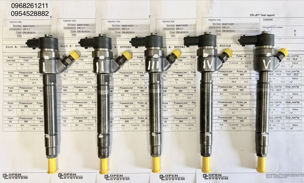 Форсунка 0445110251 Volvo C30 C70 S40 S60 S80 V70 XC70 XC90