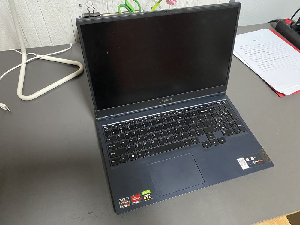 Laptop Lenovo legion 5 - Ryzen 7 - RTX 3060 - gwarancja do 2025