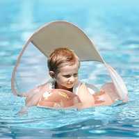 BEPIECZNY Pływak Do Pływania Dla Dzieci+Baldachim Basen Kąpiel Ochrona