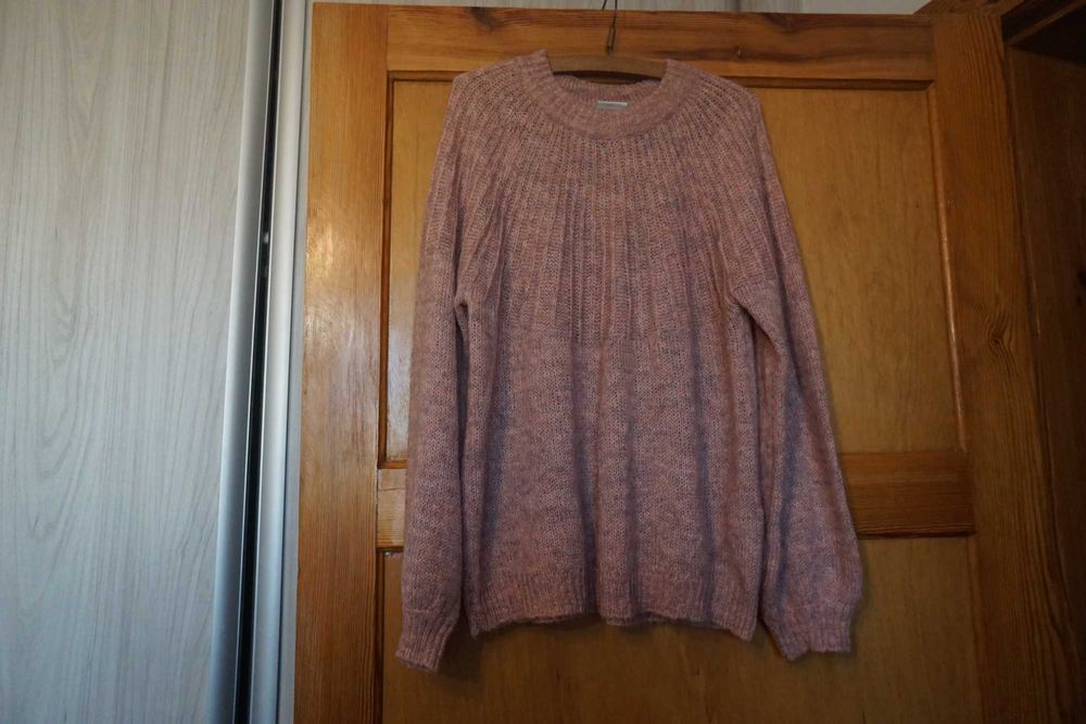 VILA sweter damski XL moher wełna ciepły lekki