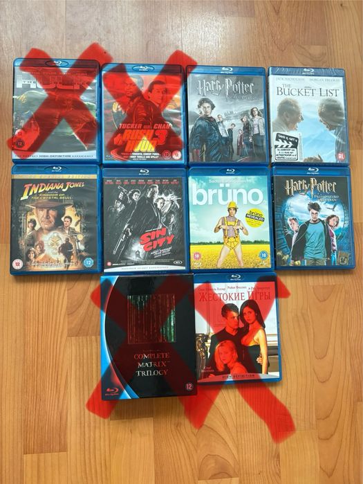 Blu-ray диски.Фільми англійською