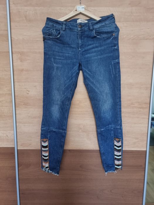 Spodnie jeansy  niebieskie