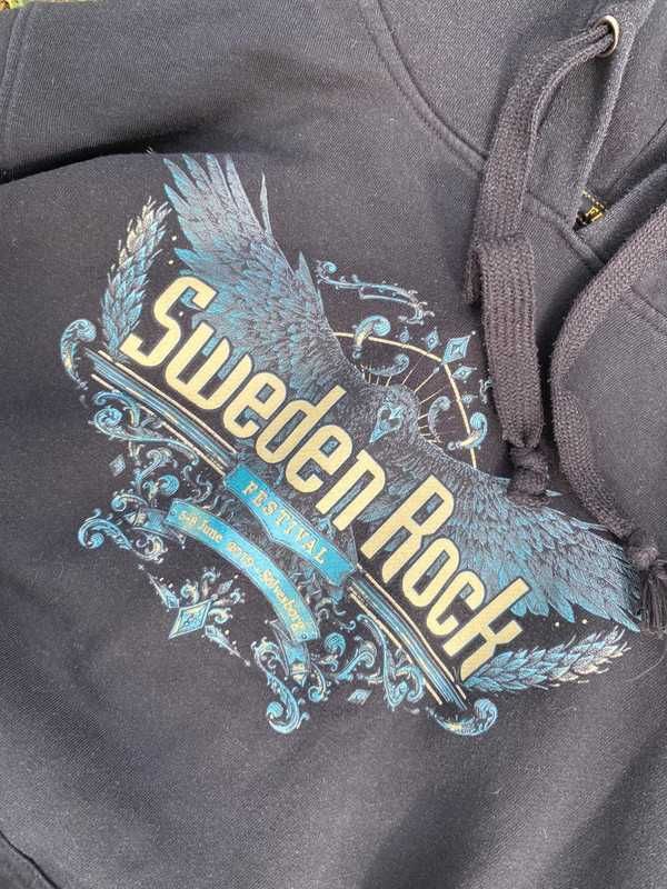 Bluza z kapturem hoodie Sweden Rock Affliction metal rock mech Tour