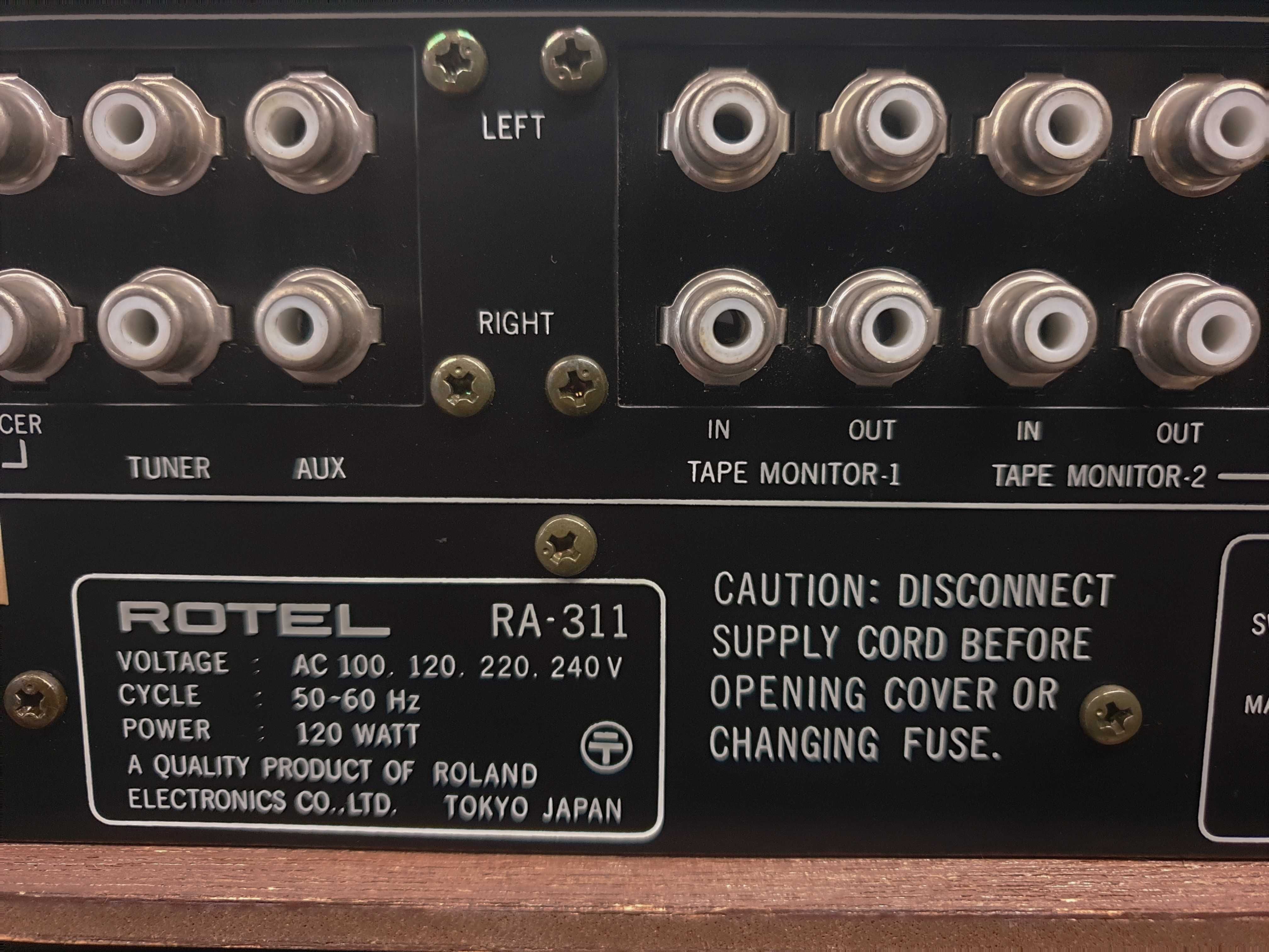 Amplificador Rotel RA-311