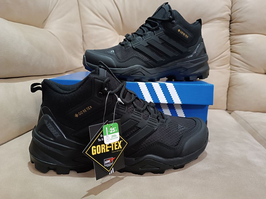 Зимові чіоловічі кросівки Adidas Terrex AX4 (Хутро -21*)