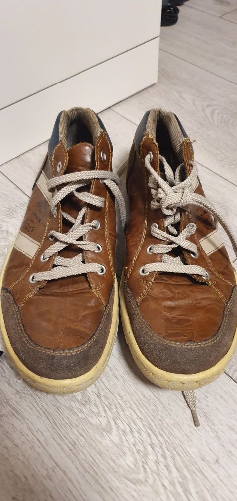 Buty skórzane RIEKER męskie rozmiar 42,5 wkładka 27cm