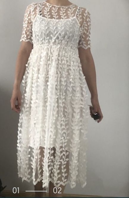 Плаття біле
