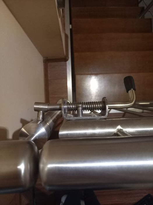 Furtka nierdzewna balkon francuski nierdzewka ze słupkiem