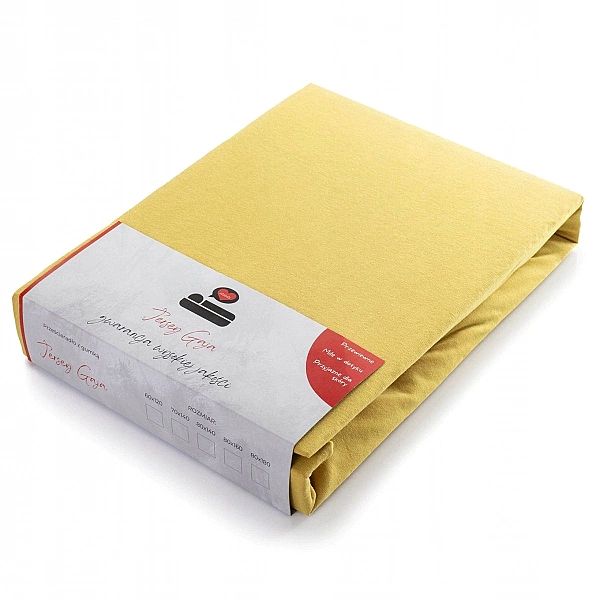 Prześcieradło 140x200 Jednolite Bawełna Jersey z Gumką Gaja 41