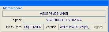 Płyta główna Asus P5VD2-VM/S mATX Socket / LGA 775