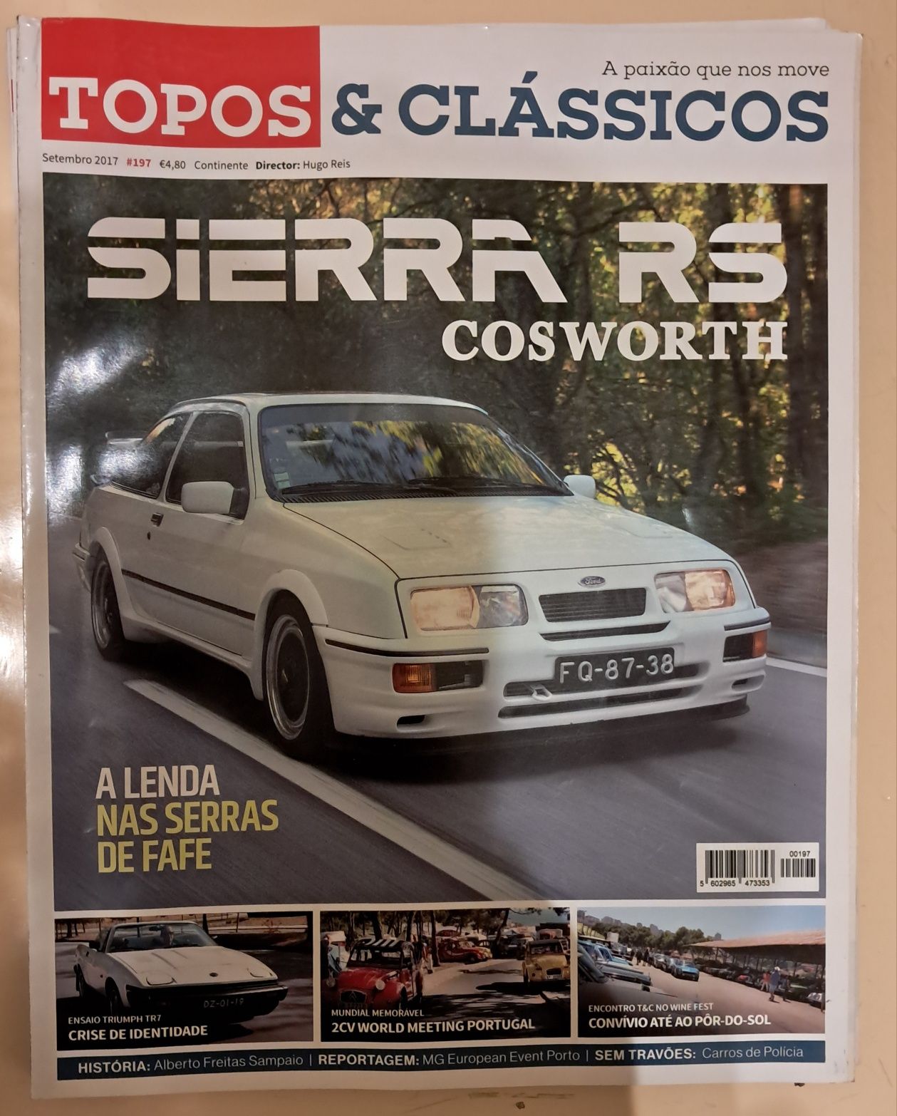 Revistas Topos & Clássicos, Ford Escort RS, Ford Sierra.