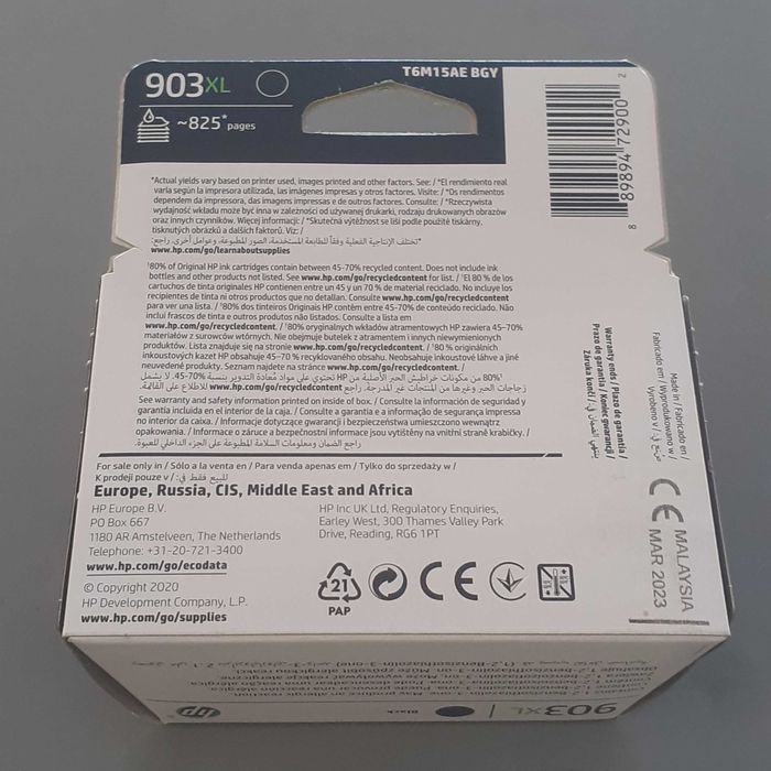 // Tinteiro HP Nº 903XL | T6M15A  - Original