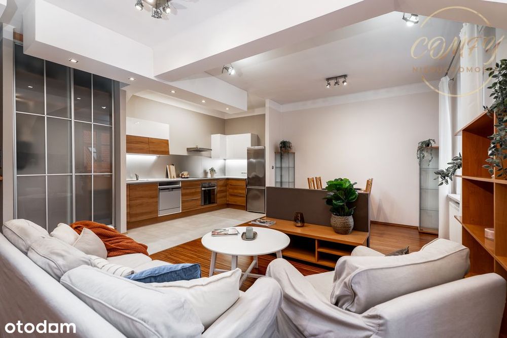 Przestronne, klimatyczne 2-pokojowe mieszkanie