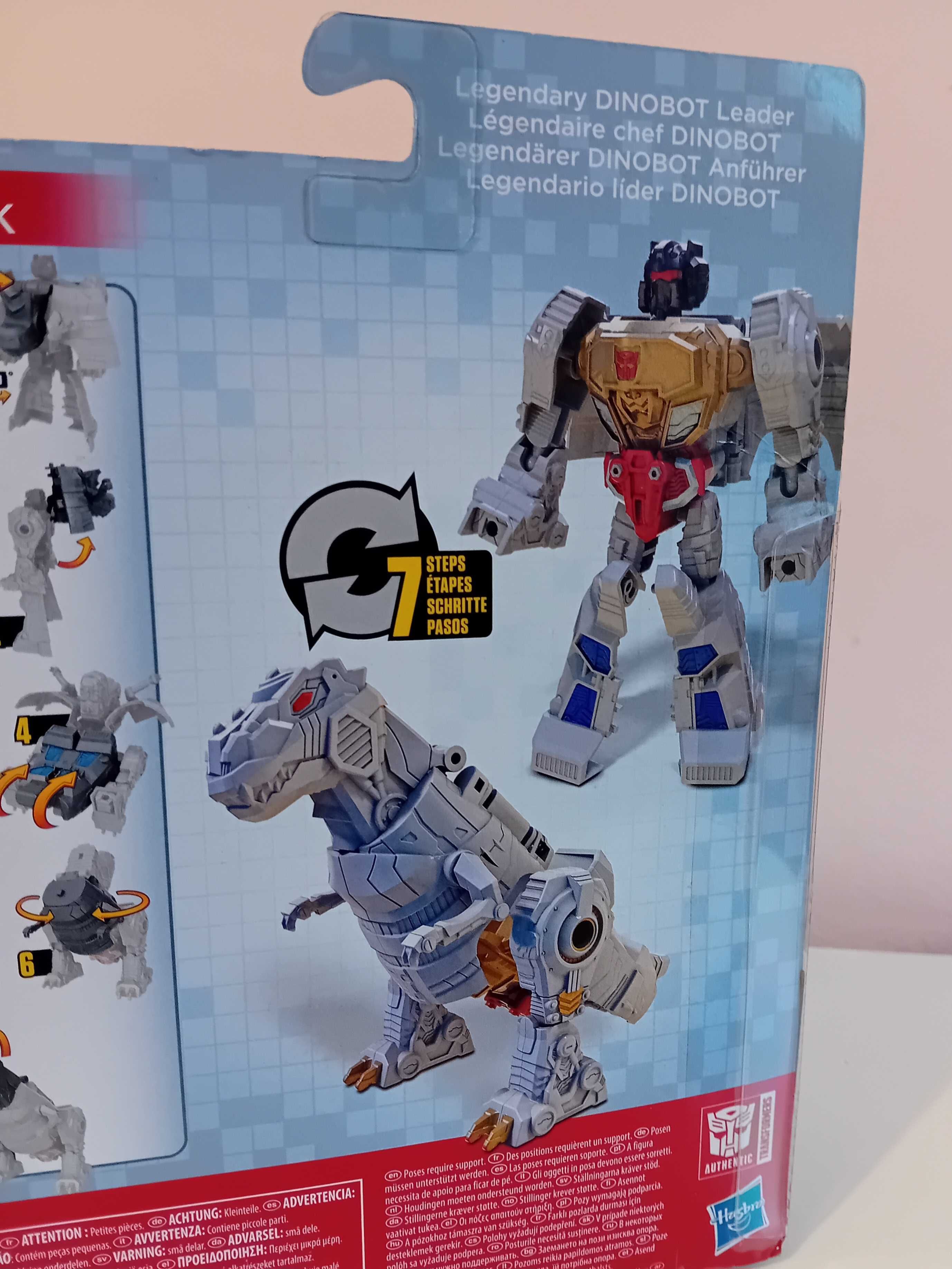 Transformers Authentic - Dinobot Grimlock - Figurka Tyranozaur Hasbro